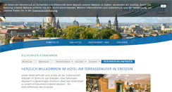 Desktop Screenshot of hotel-terrassenufer.de